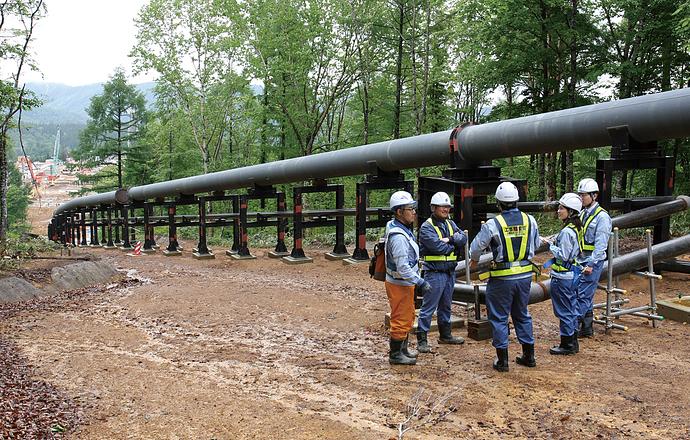 日鉄パイプライン＆エンジニアリング株式会社の当社の強み・当社の課題について写真1