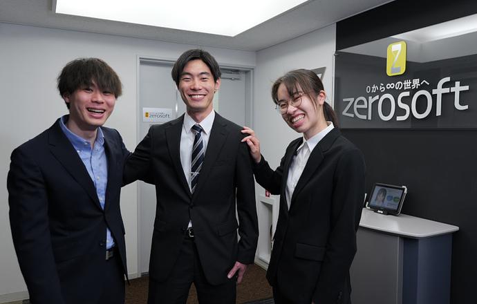 28卒向け(株)ゼロソフトのWEB説明会【プログラミング経験のある方歓迎】★自社オリジナル新入社員研修★の紹介写真1